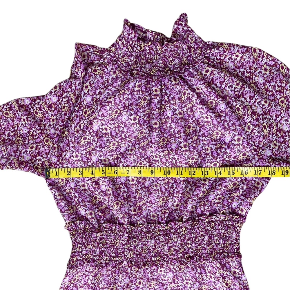 NWT O.P.T. One Pretty Time Floral Midi Dress - Picture 7 of 13